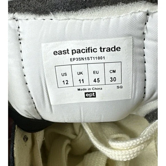 East Pacific Trade Black Santos Black Gum New 12M 45EU (AA) - Picture 14 of 16